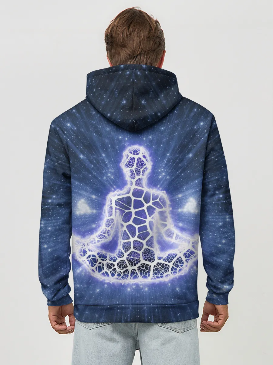 Худи мужской база хлопок / Медитация