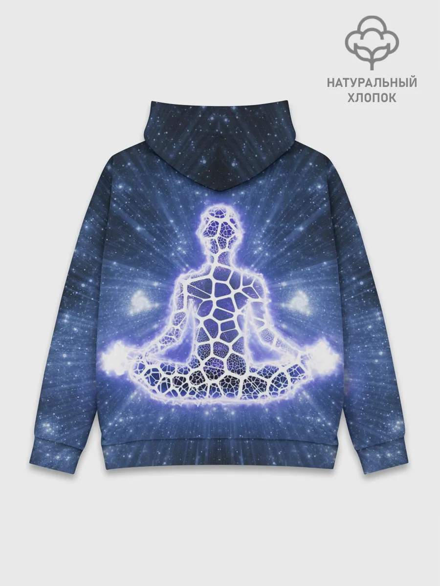 Худи мужской база хлопок / Медитация