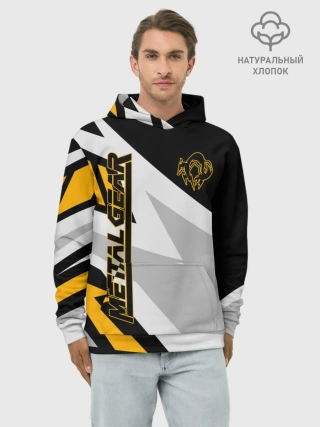 Худи мужской база хлопок / Metal Gear