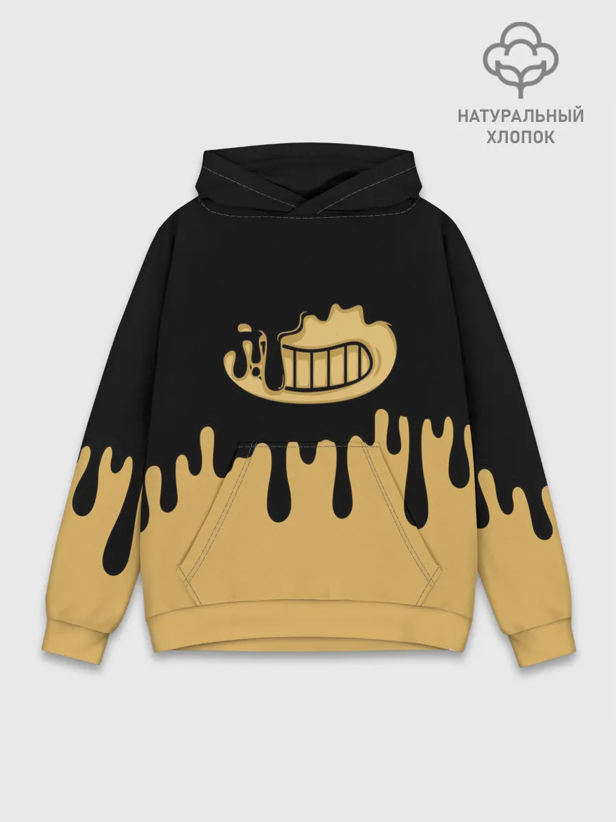 Худи мужской база хлопок / Bendy And The Ink Machine