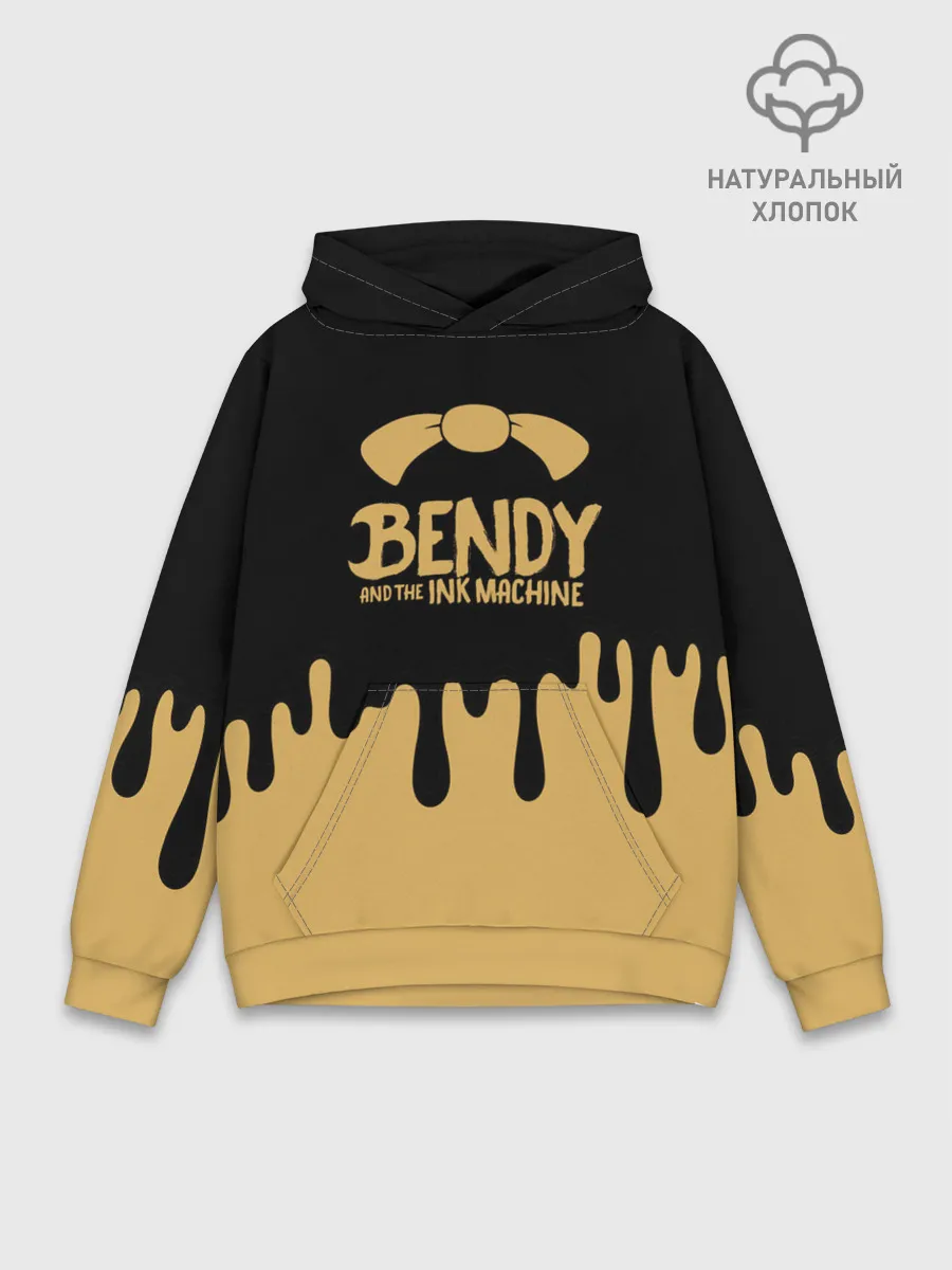 Худи мужской база хлопок / Bendy And The Ink Machine
