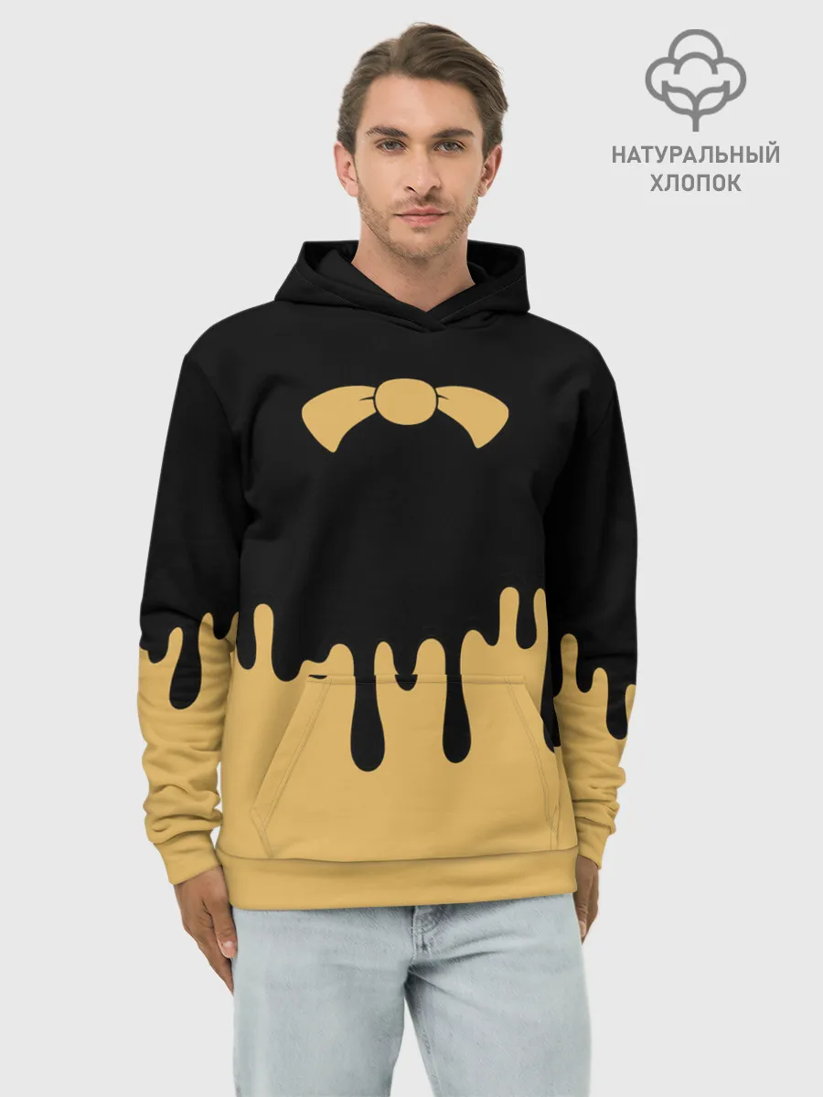 Худи мужской база хлопок / Bendy And The Ink Machine