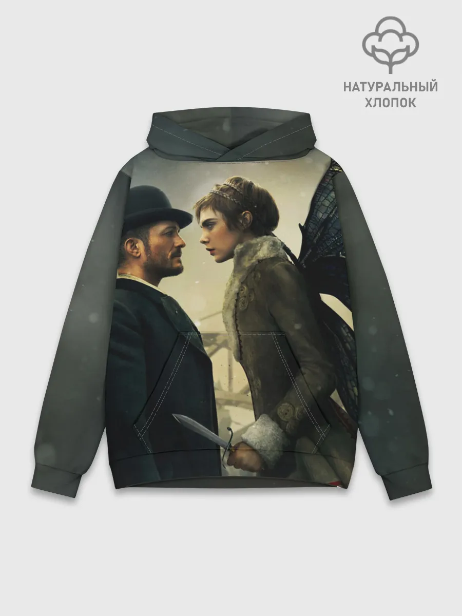 Худи мужской база хлопок / Carnival Row