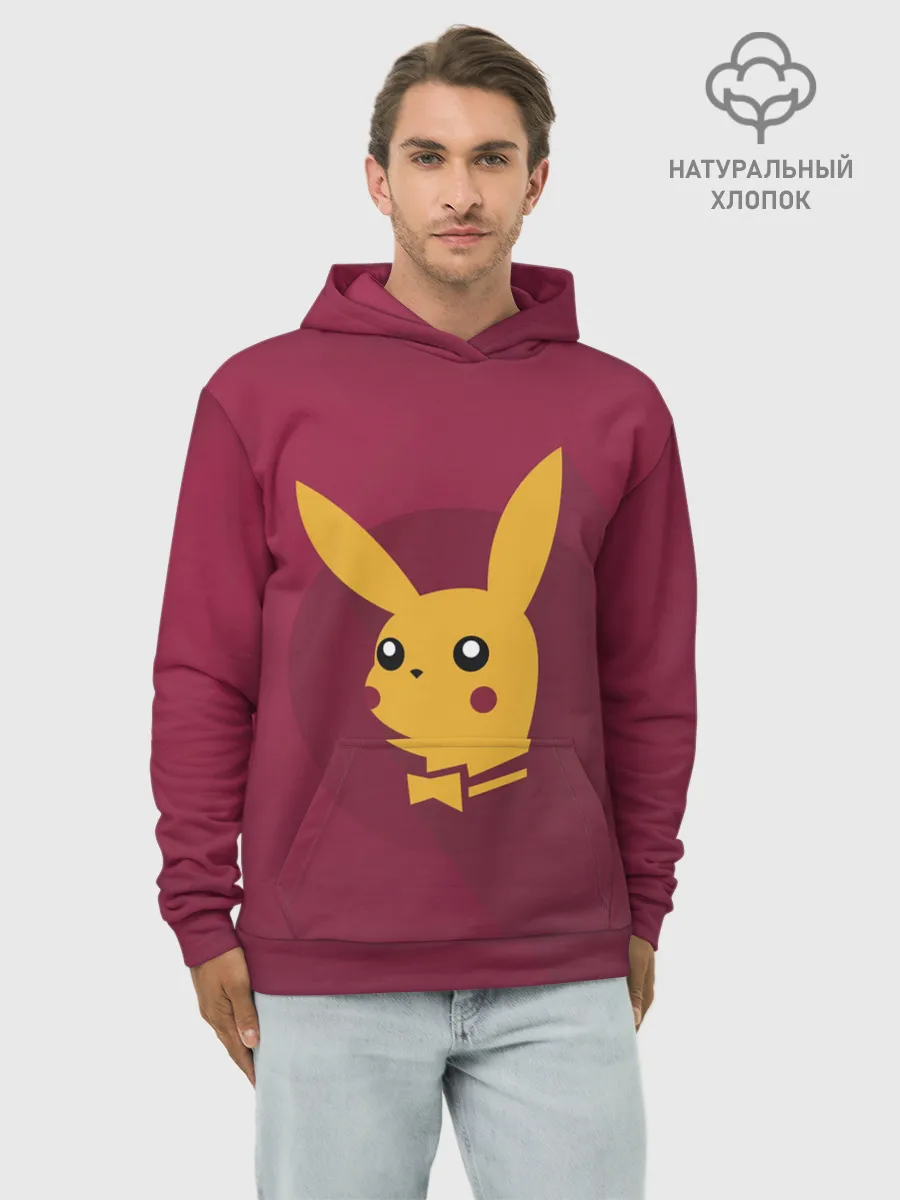 Худи мужской база хлопок / Плейчу