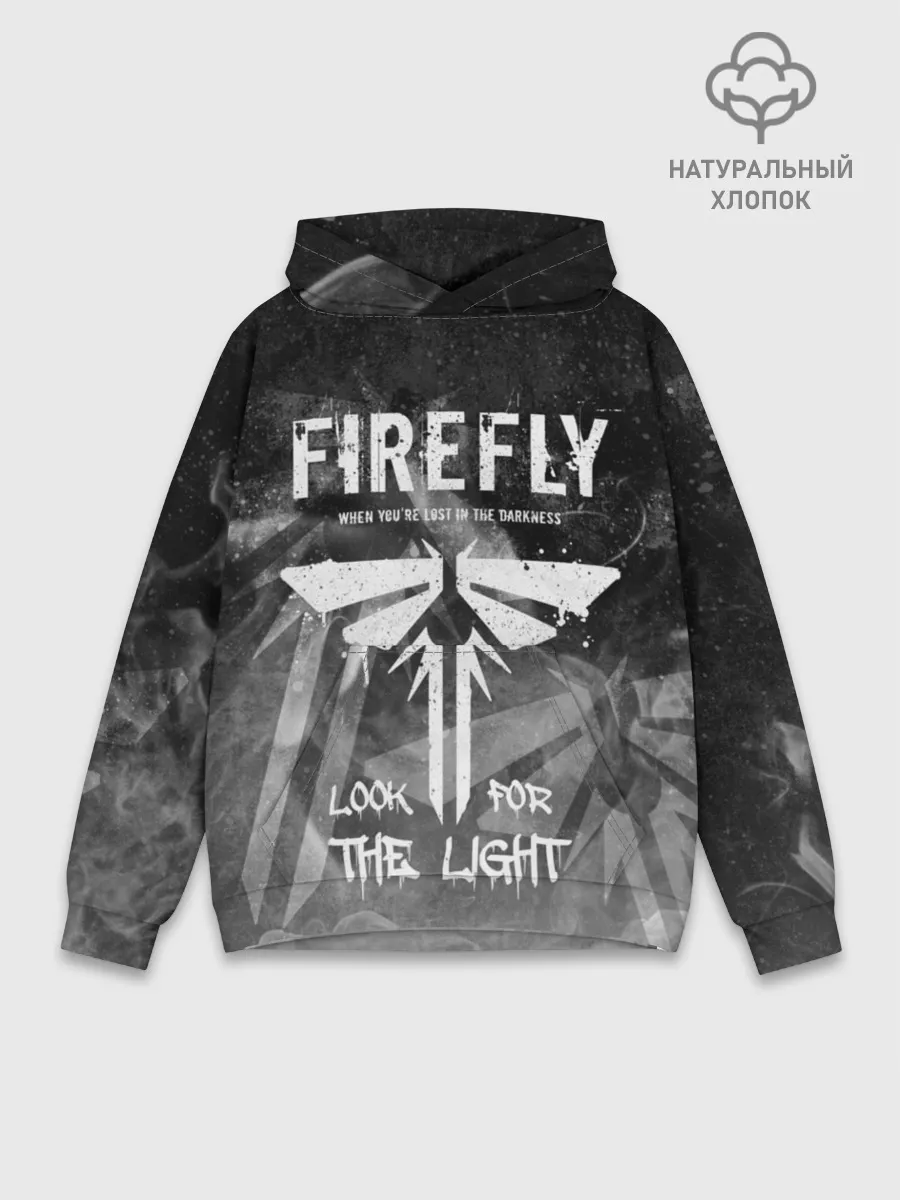 Худи мужской база хлопок / THE LAST OF US