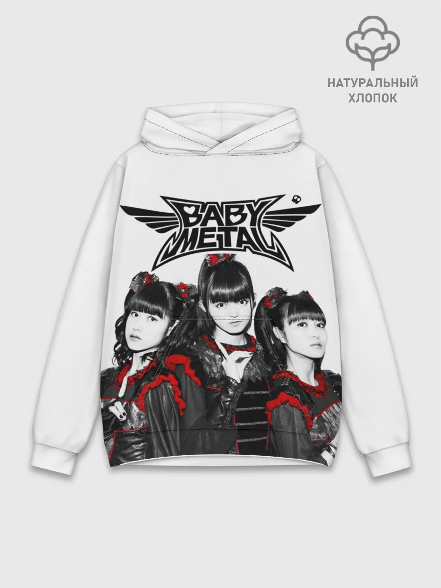 Худи мужской база хлопок / BABYMETAL