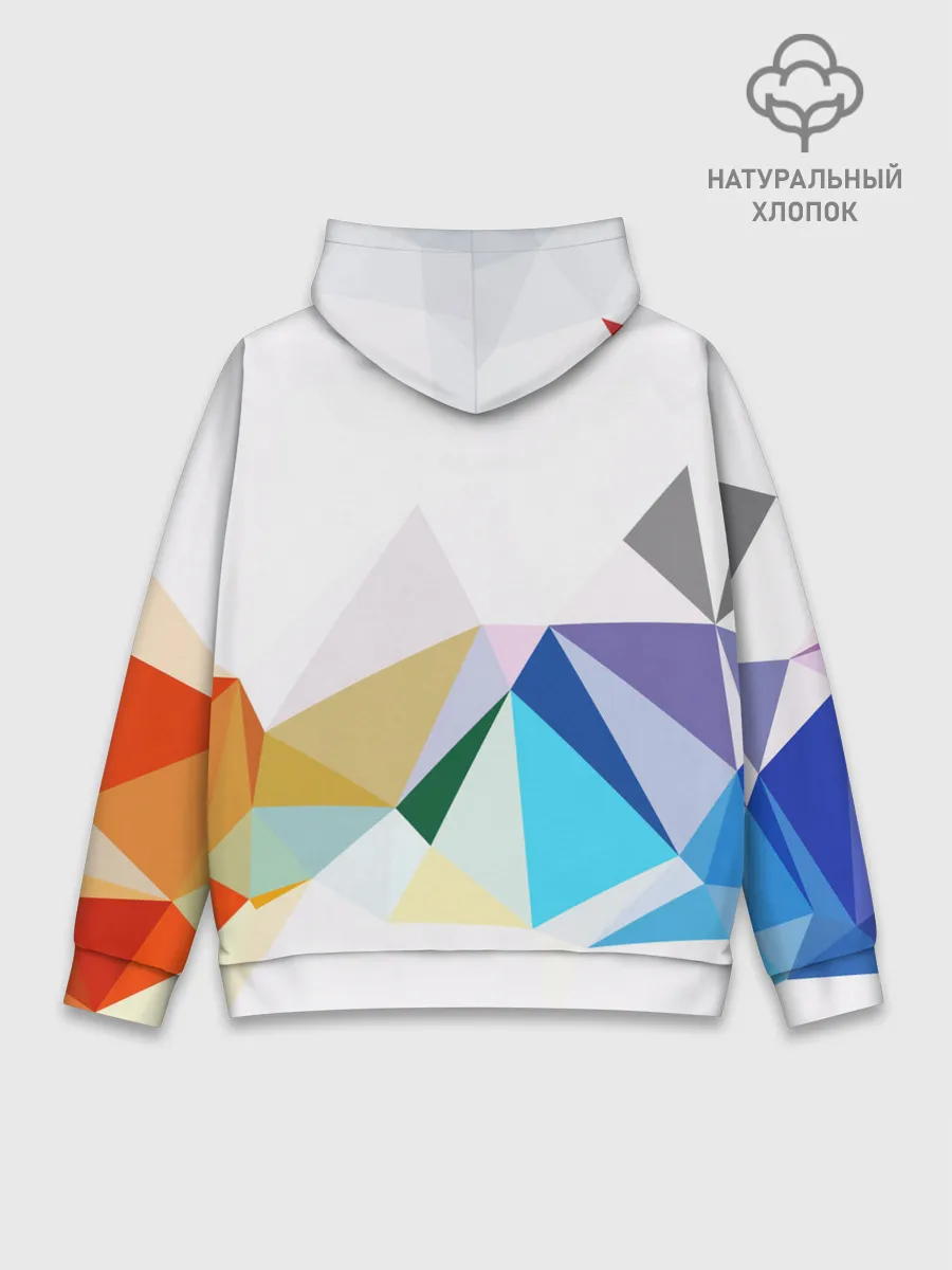 Худи мужской база хлопок / GEOMETRY