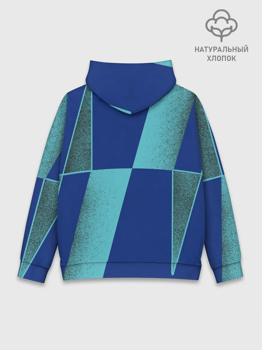 Худи мужской база хлопок / Barcelona PreMatch kit