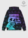 Худи мужской база хлопок / FORTNITE MARSHMELLO
