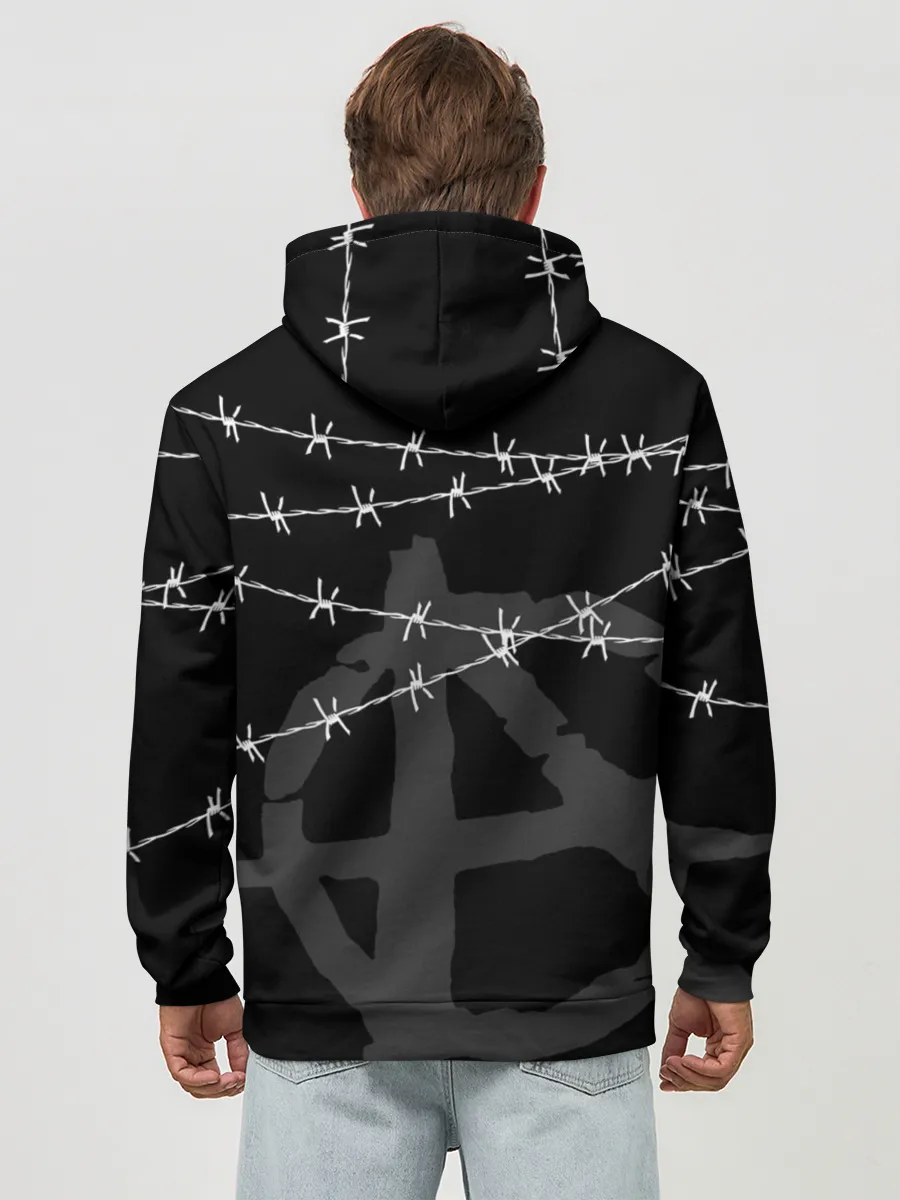 Худи мужской база хлопок / Гражданская оборона