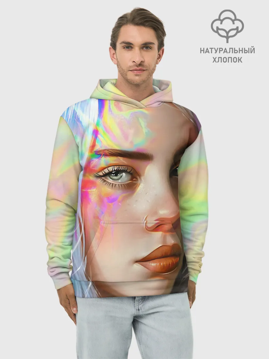 Худи мужской база хлопок / Билли Айлиш