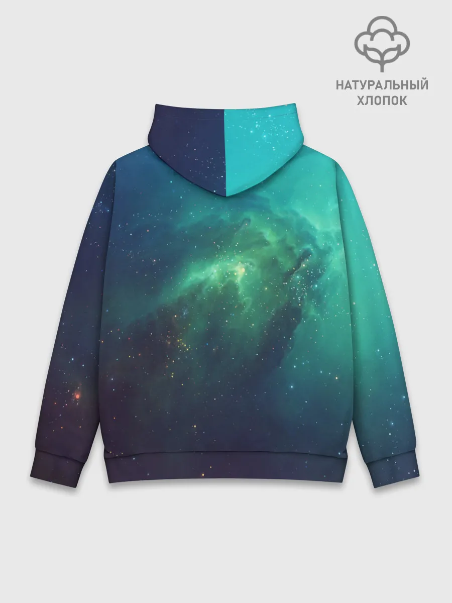 Худи мужской база хлопок / GALAXY