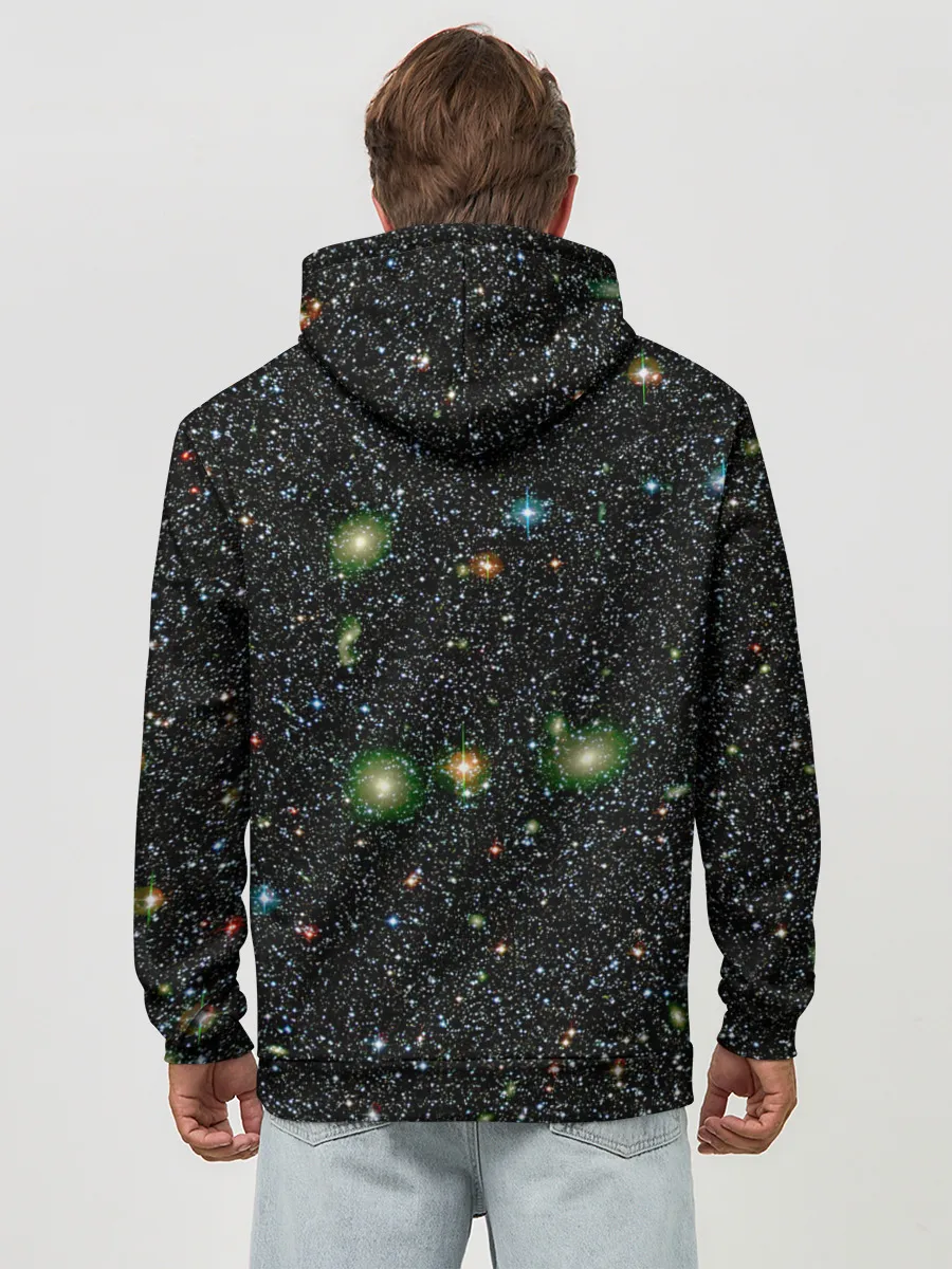 Худи мужской база хлопок / ЗВЕЗДЫ