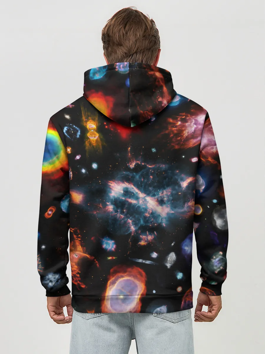 Худи мужской база хлопок / КОСМОС