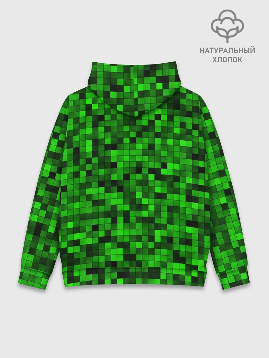 Худи мужской база хлопок / MINECRAFT