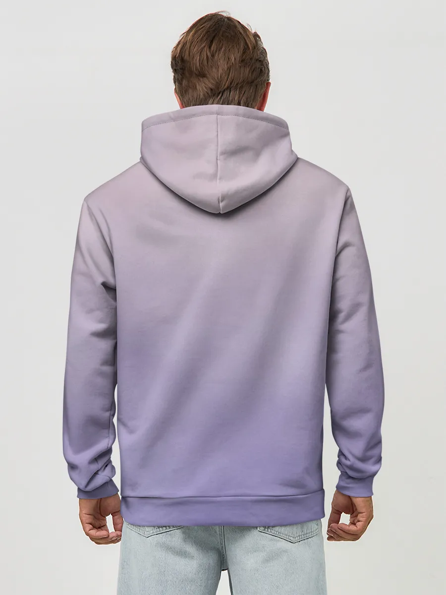 Худи мужской база хлопок / Гимнастка на полотне