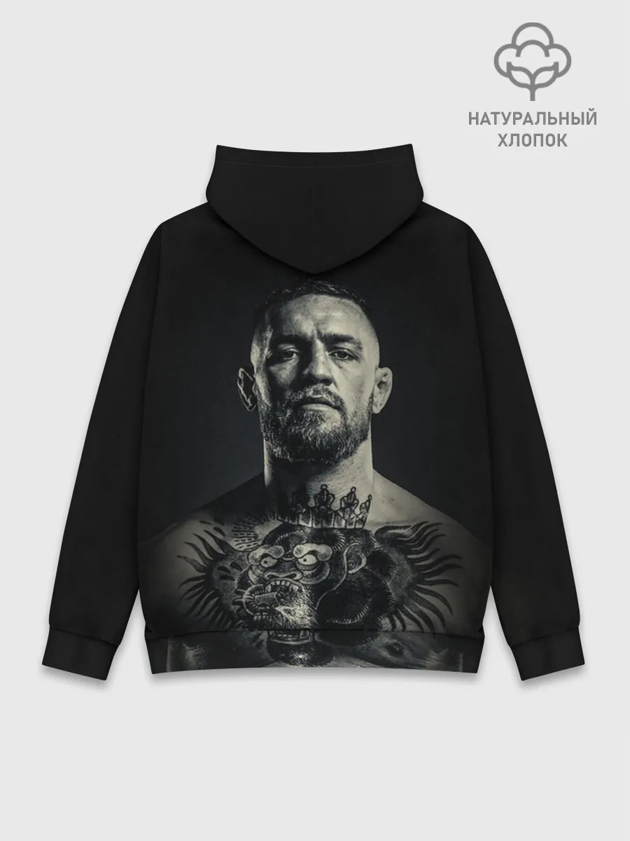 Худи мужской база хлопок / Конор Макгрегор
