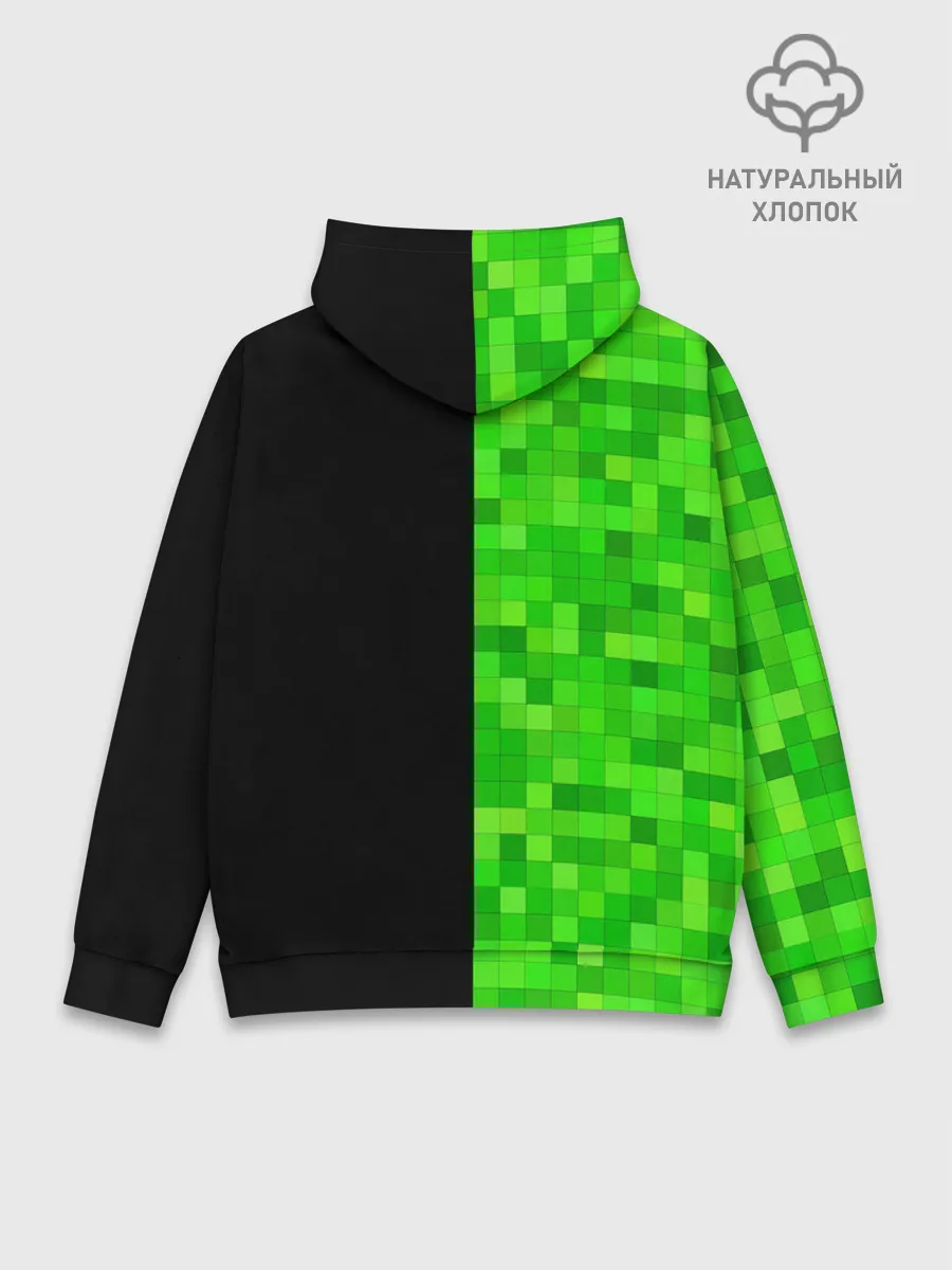 Худи мужской база хлопок / MINECRAFT