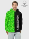 Худи мужской база хлопок / MINECRAFT