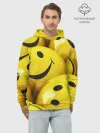 Худи мужской база хлопок / YELLOW SMILE