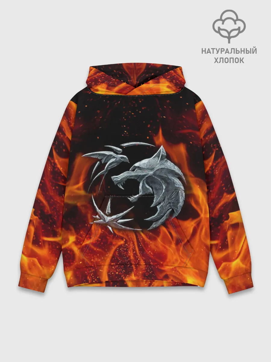 Худи мужской база хлопок / СЕРИАЛ ВЕДЬМАК