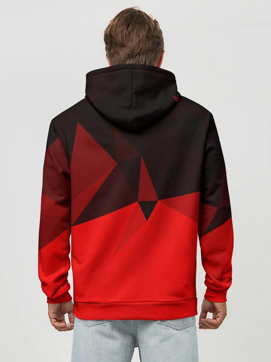 Худи мужской база хлопок / ABSTRACTION