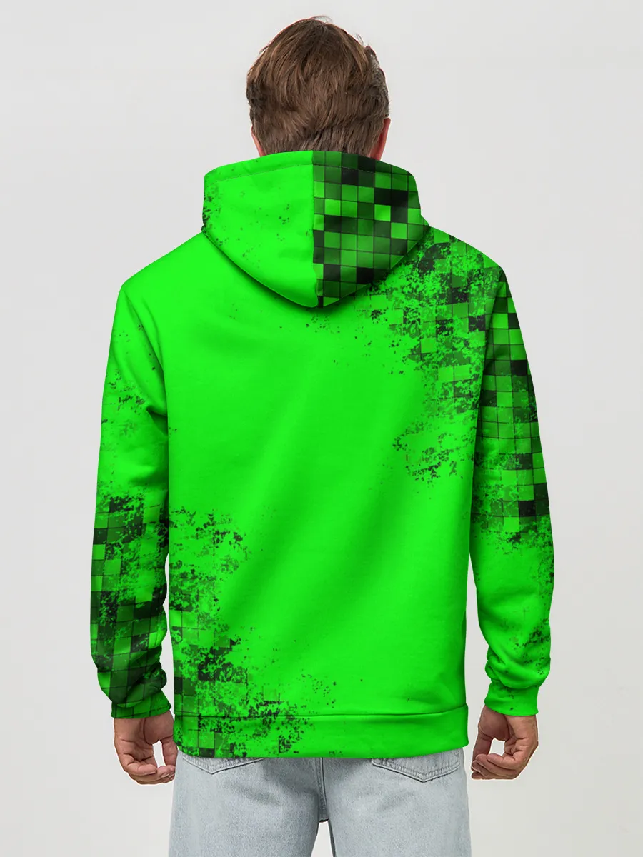 Худи мужской база хлопок / MINECRAFT