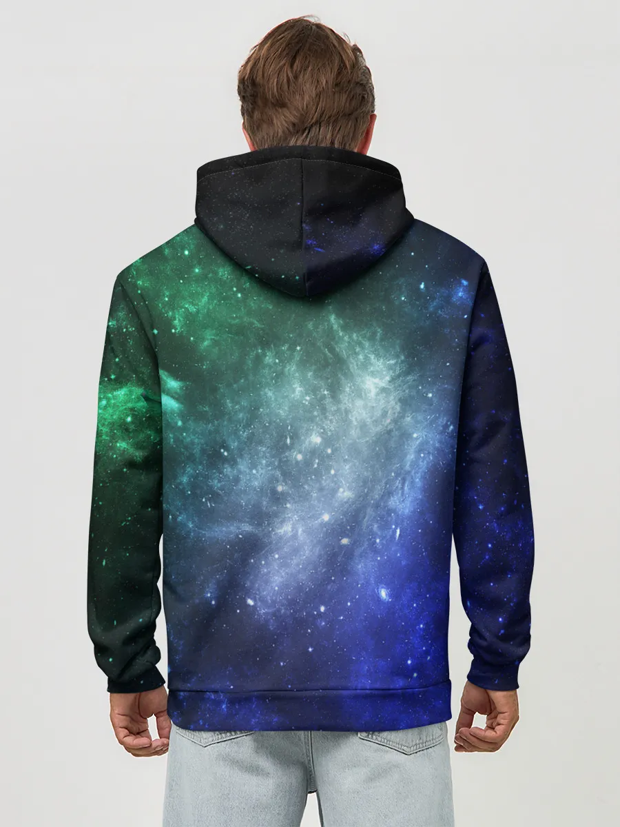 Худи мужской база хлопок / ЗВЁЗДНОЕ НЕБО