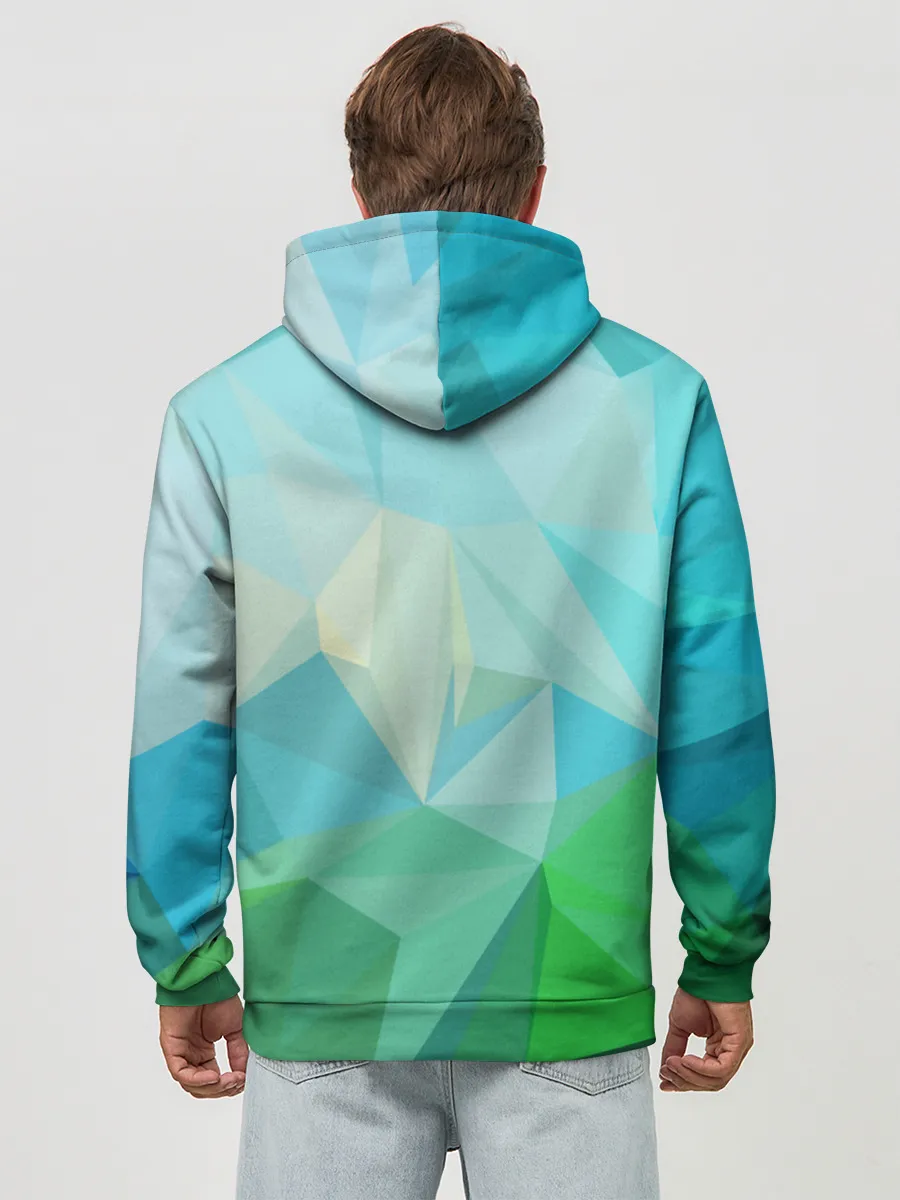 Худи мужской база хлопок / GEOMETRY