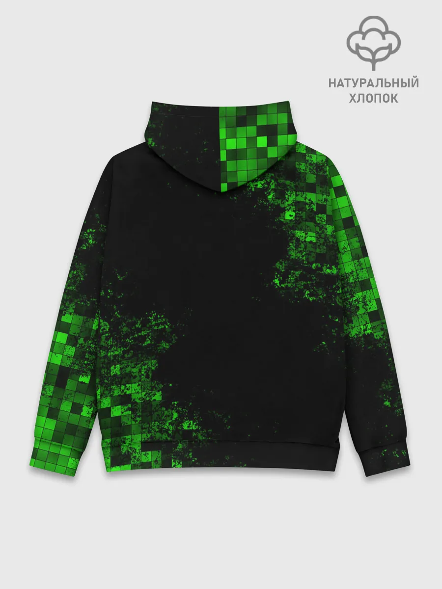 Худи мужской база хлопок / MINECRAFT