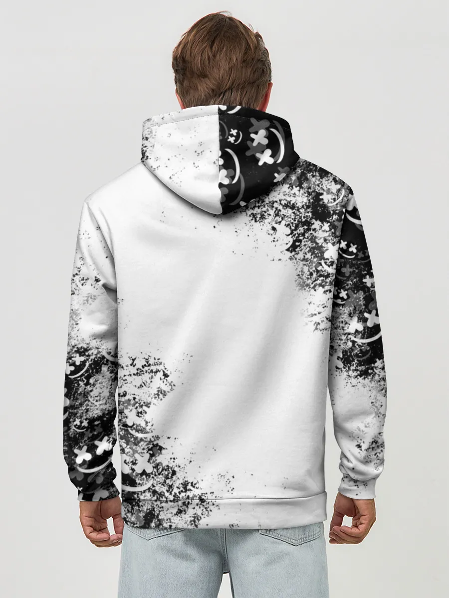 Худи мужской база хлопок / Marshmello