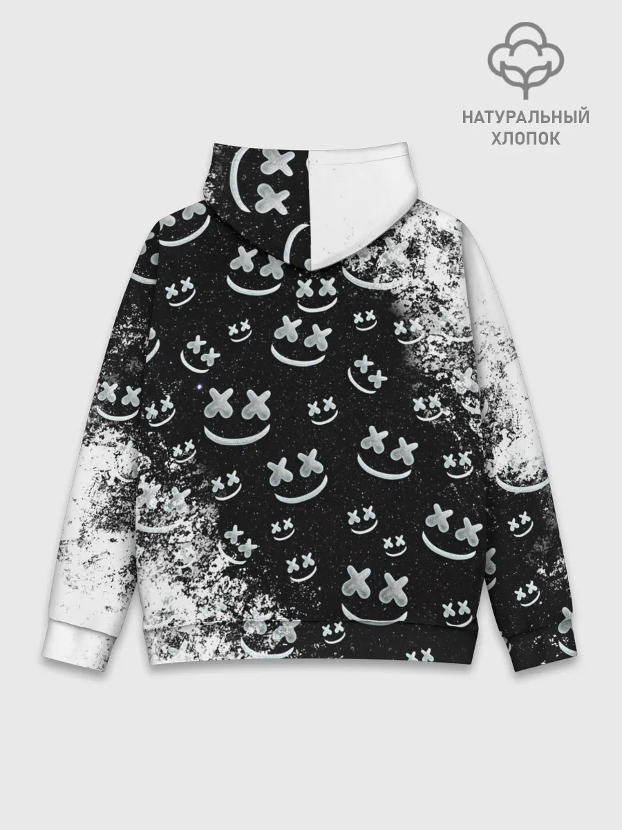 Худи мужской база хлопок / Marshmello