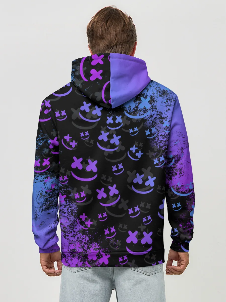 Худи мужской база хлопок / Marshmello