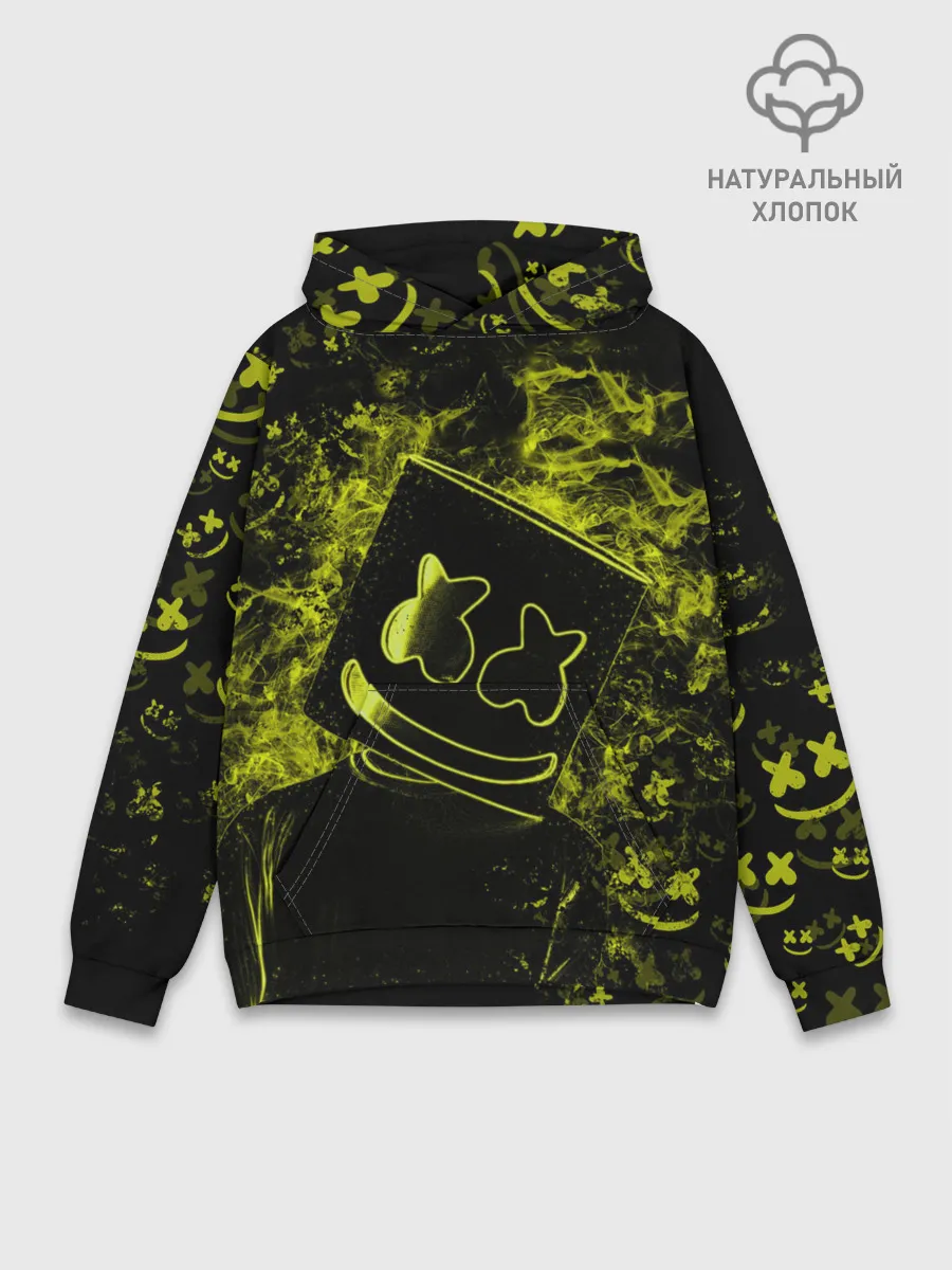 Худи мужской база хлопок / Marshmello