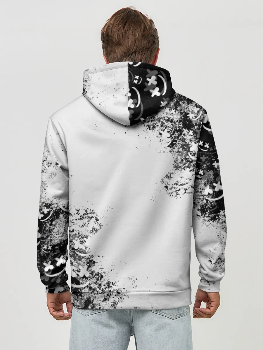 Худи мужской база хлопок / Marshmello