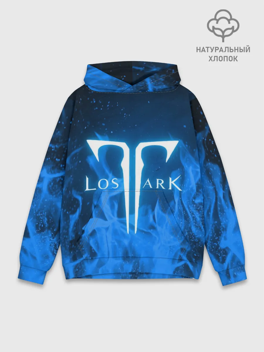 Худи мужской база хлопок / LOST ARK