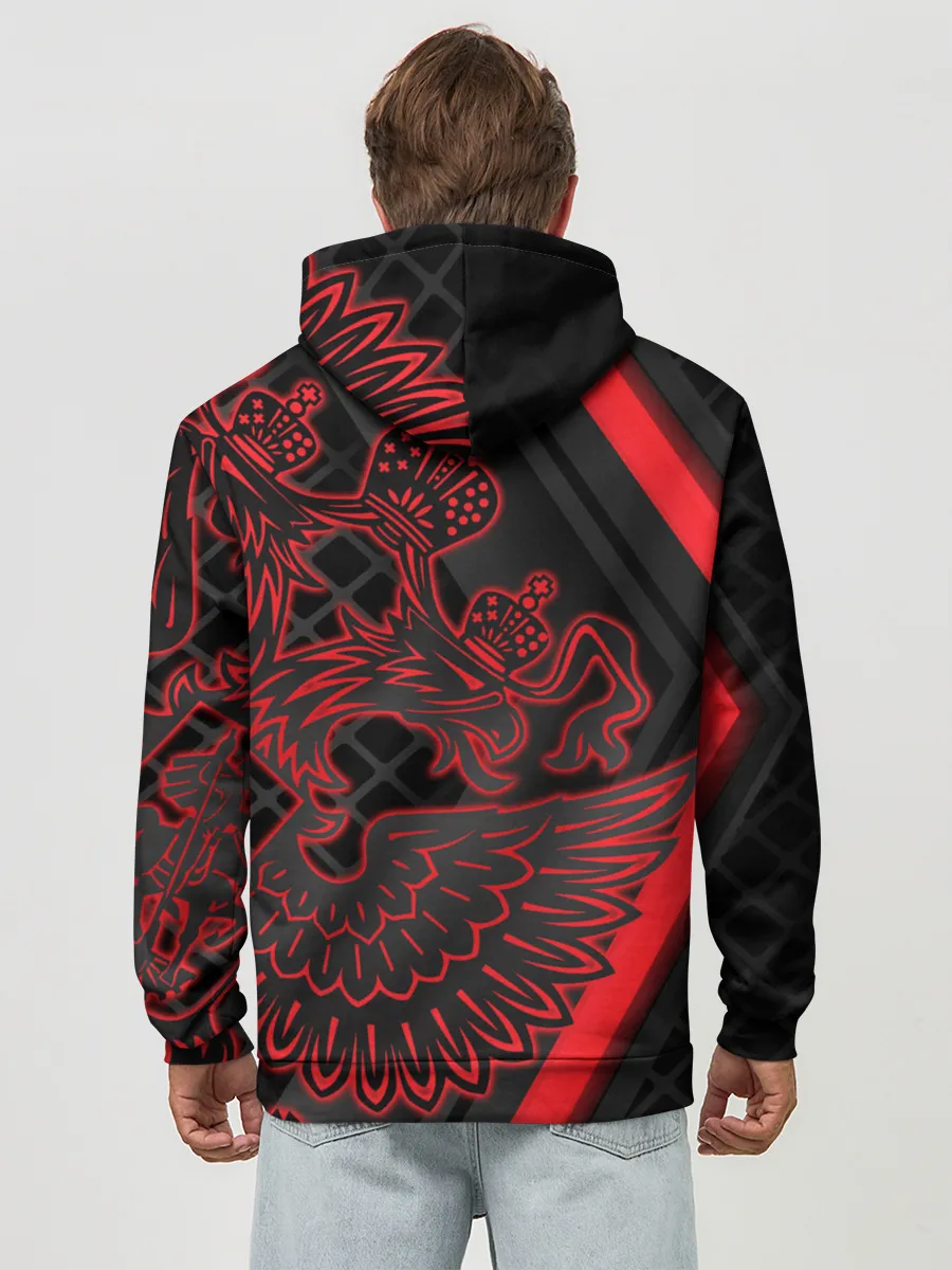 Худи мужской база хлопок / Хоккей