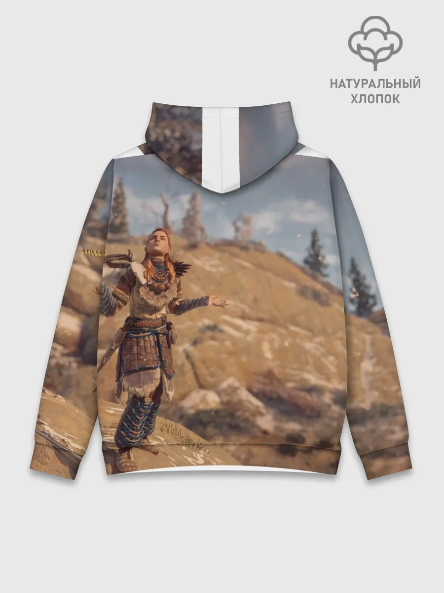 Худи мужской база хлопок / Horizon Zero Dawn