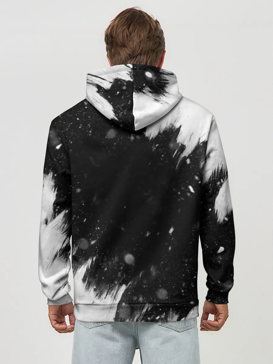 Худи мужской база хлопок / The Beatles BW