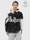Худи мужской база хлопок / The Beatles BW