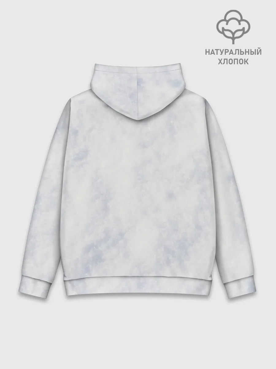 Худи мужской база хлопок / Snow fox