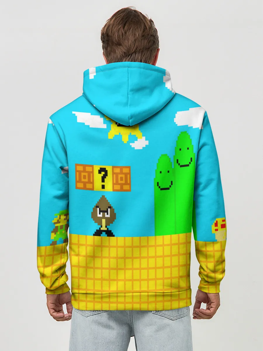 Худи мужской база хлопок / MARIO