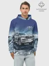 Худи мужской база хлопок / Land Cruiser 200