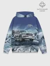 Худи мужской база хлопок / Land Cruiser 200