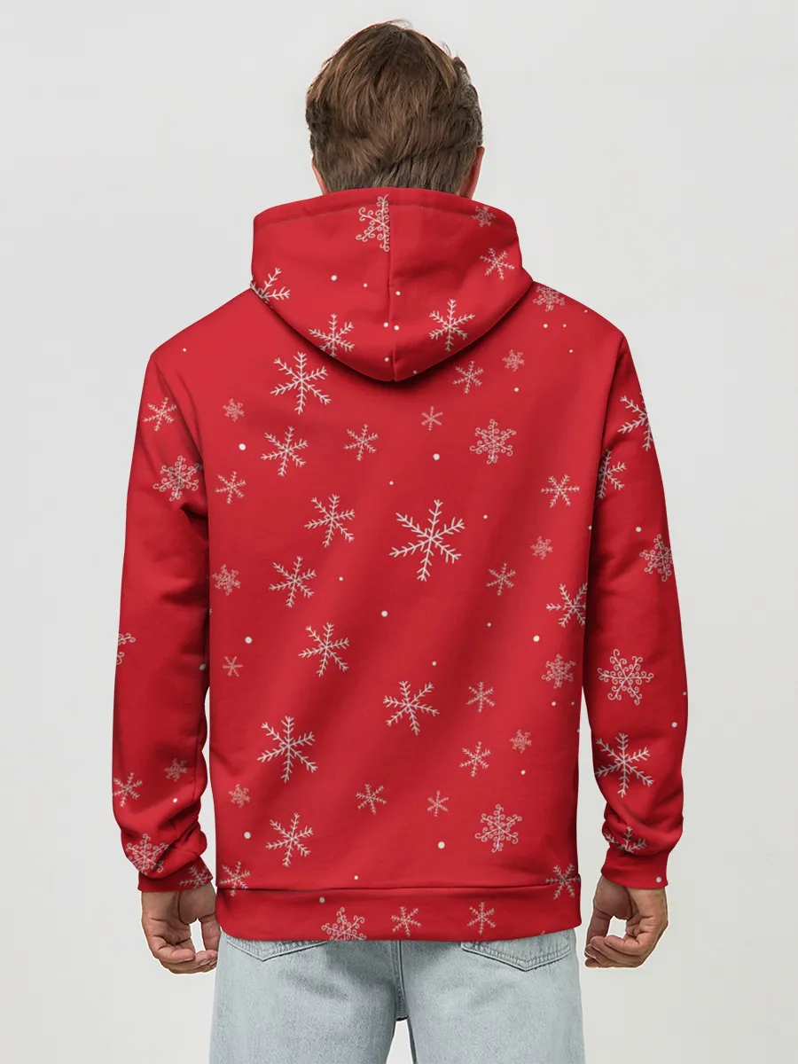 Худи мужской база хлопок / Dear Santa