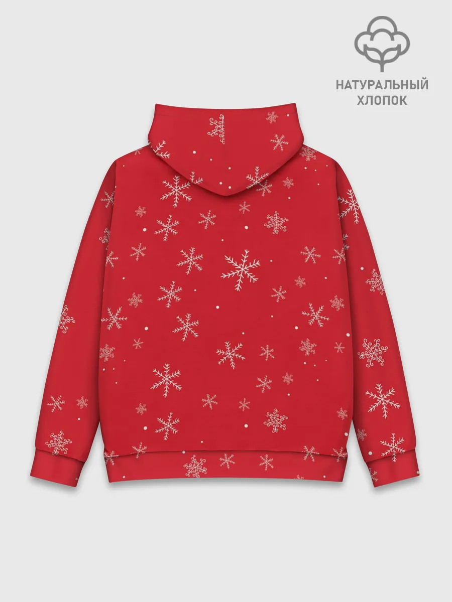 Худи мужской база хлопок / Dear Santa