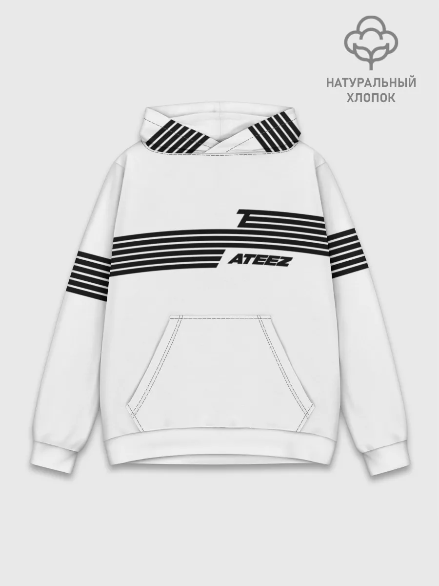 Худи мужской база хлопок / Ateez