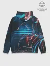 Худи мужской база хлопок / Freeze Light digital art