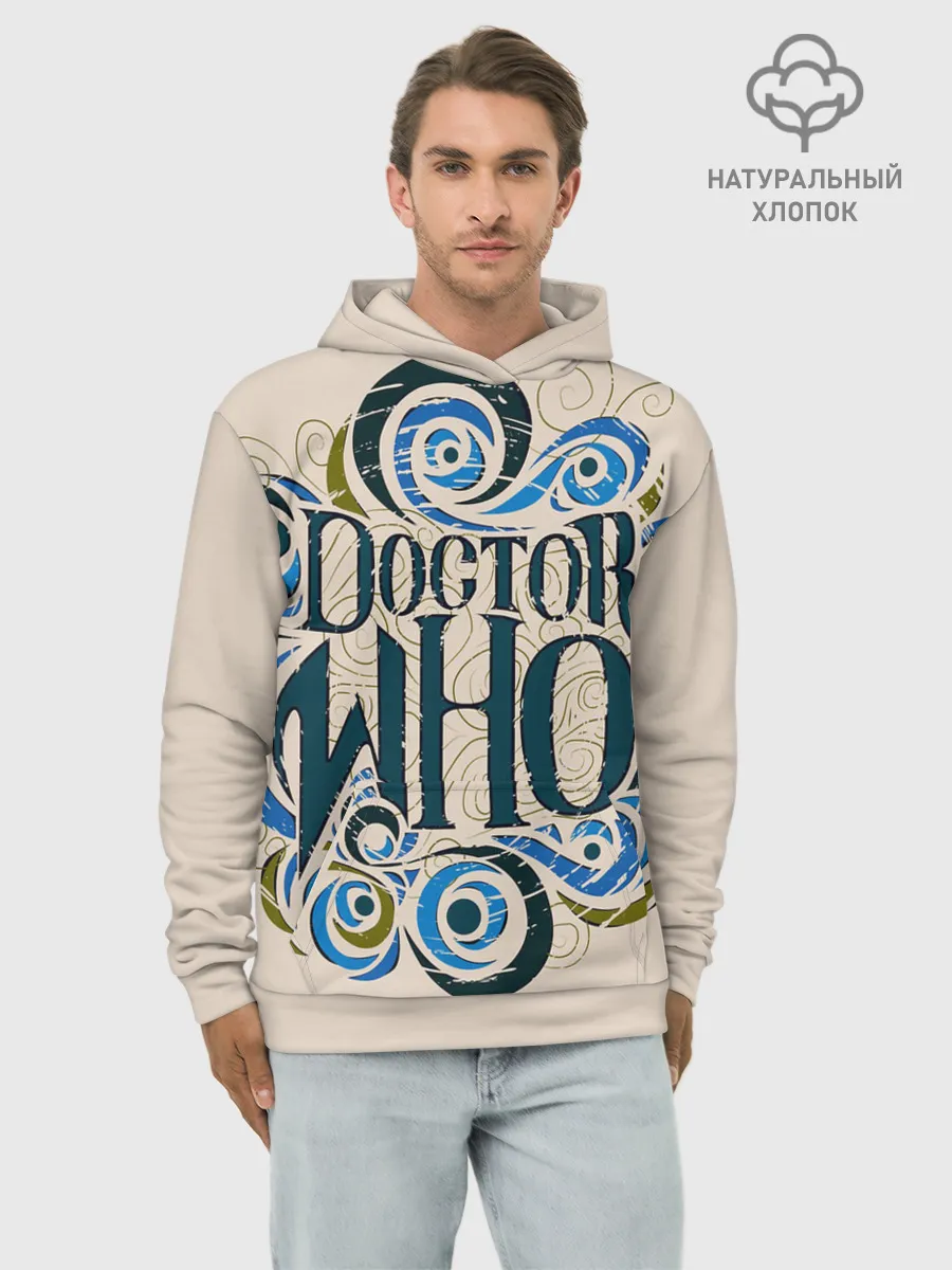 Худи мужской база хлопок / Doctor Who