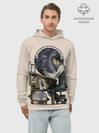 Худи мужской база хлопок / Doctor Who